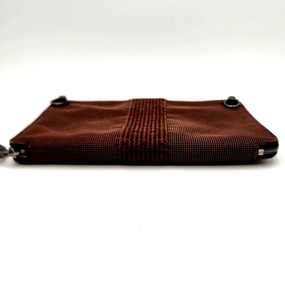 Hermes Round Zipper Long Wallet Yale Line Perth Gm Dark - Picture 9 of 16